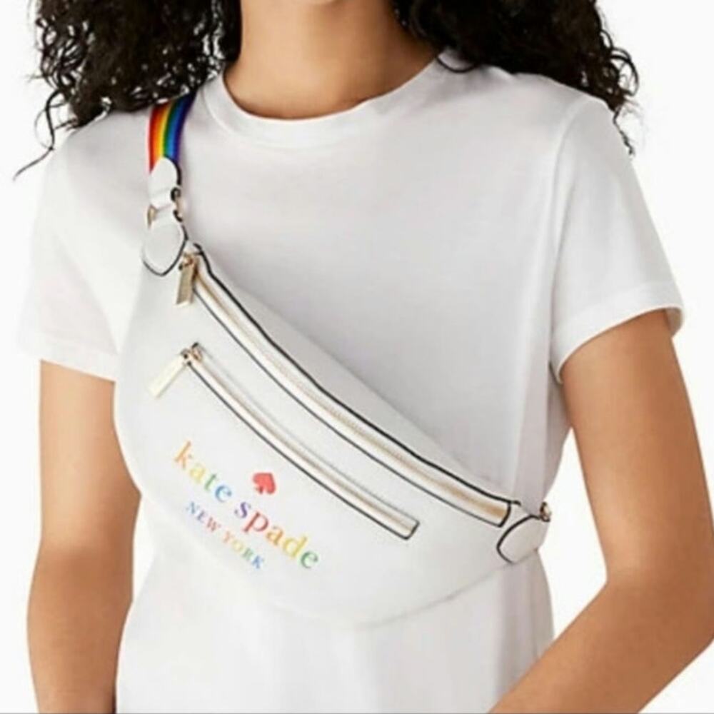 Kate Spade New York Leila Rainbow Belt Bag